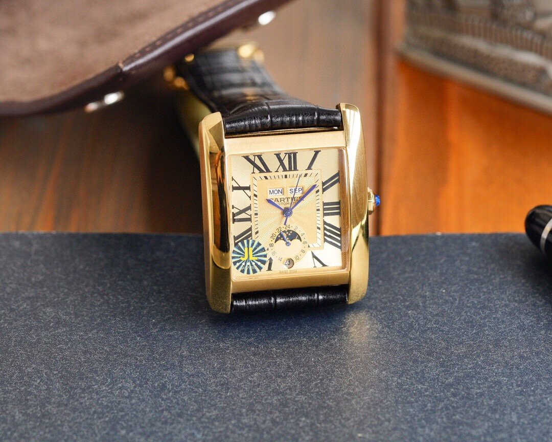 CARTIER TANK MC ANNUAL CALENDAR 43