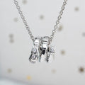 Bvlgari SERPENTI SILVER NECKALCE DIAMOND