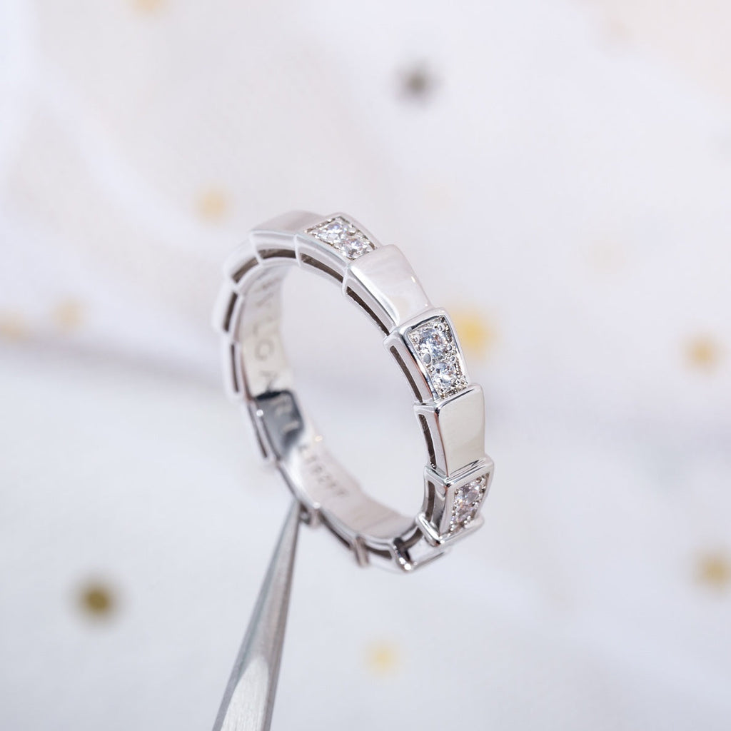 Bvlgari SERPENTI RING SILVER  3MM