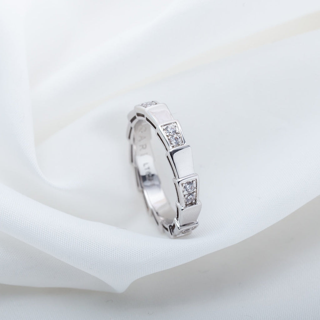 Bvlgari SERPENTI RING SILVER  3MM
