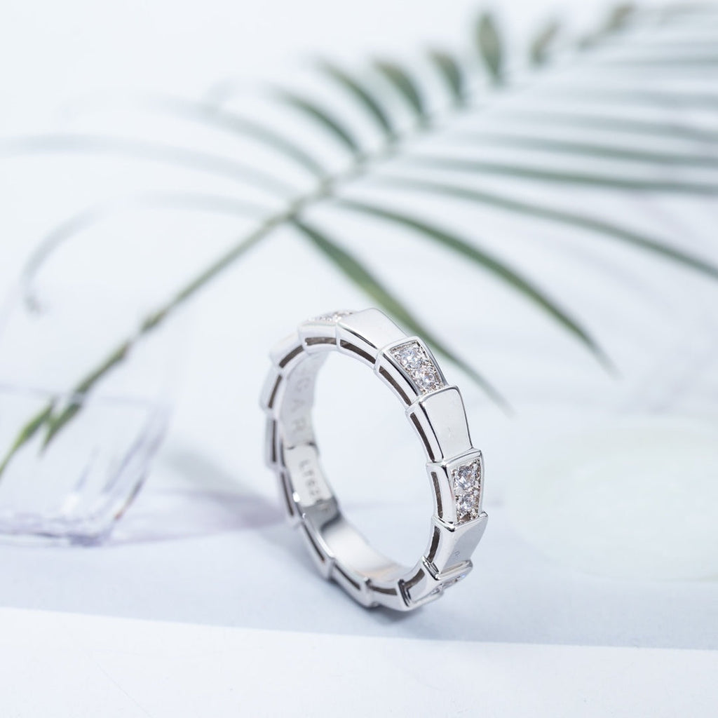 Bvlgari SERPENTI RING SILVER  3MM