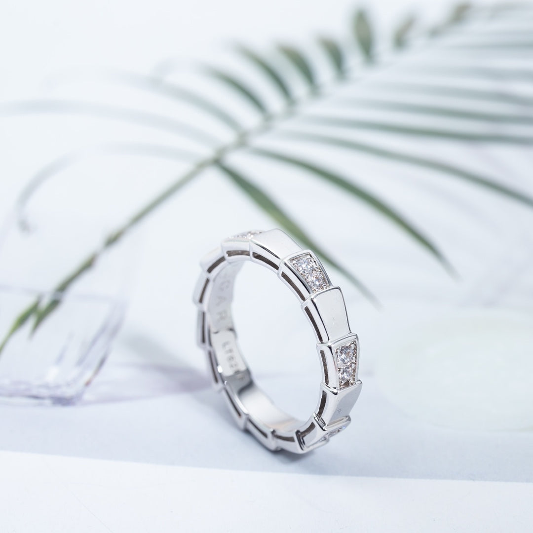 Bvlgari SERPENTI RING SILVER  3MM