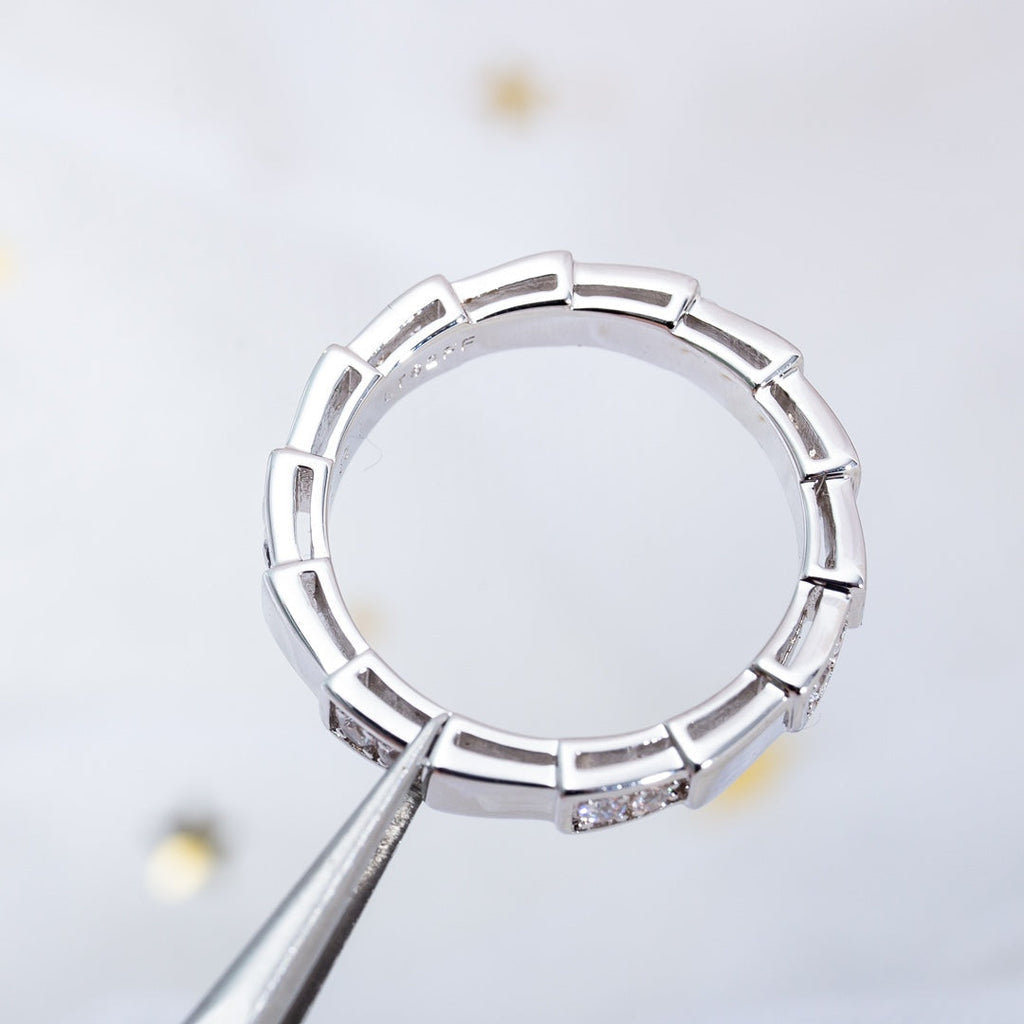 Bvlgari SERPENTI RING SILVER  3MM