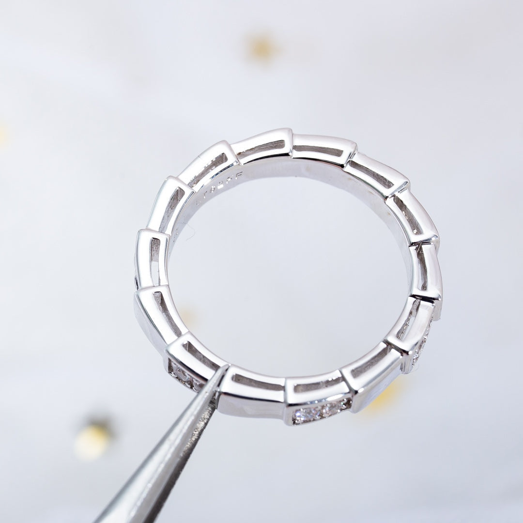 Bvlgari SERPENTI RING SILVER  3MM