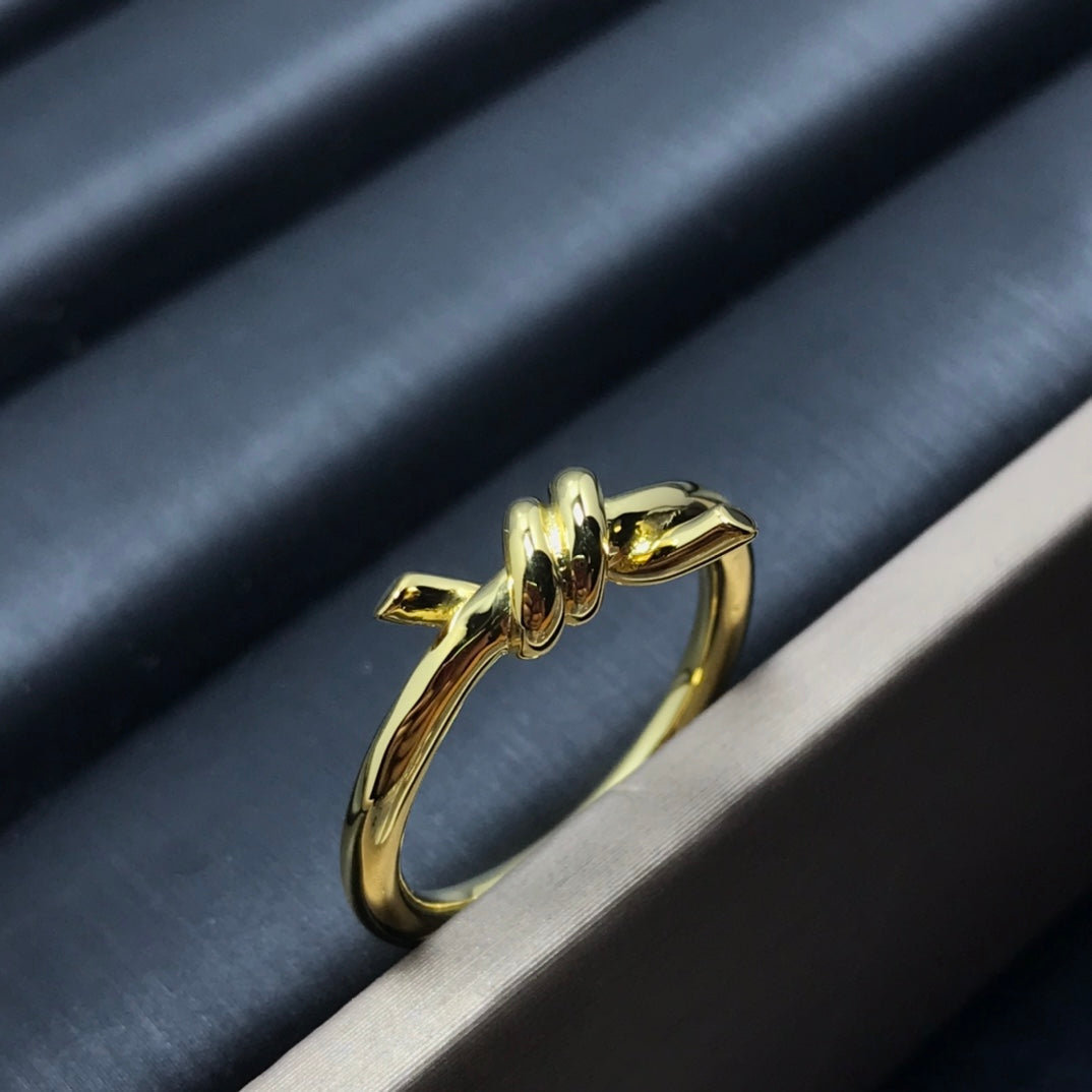 TIFFANY & CO. KNOT RING 1.2MM