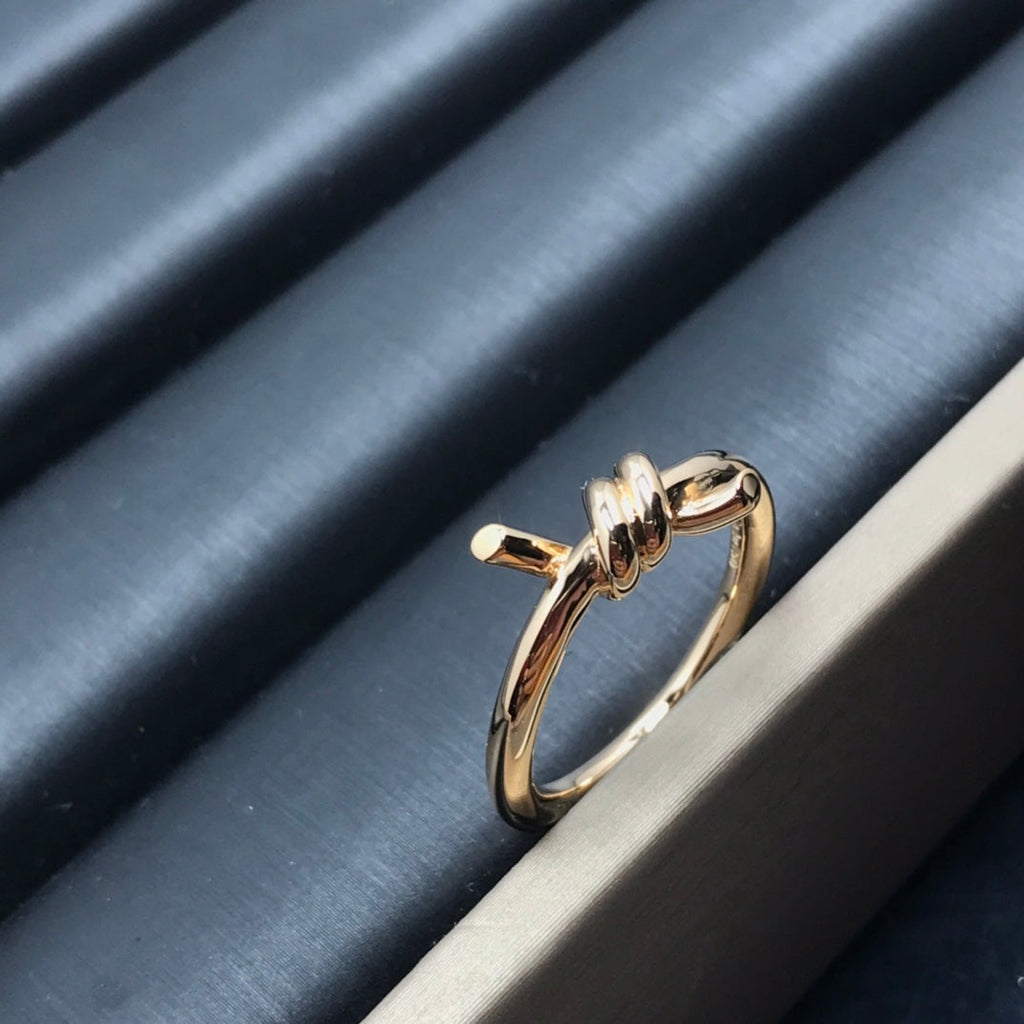 TIFFANY & CO. KNOT RING 1.2MM
