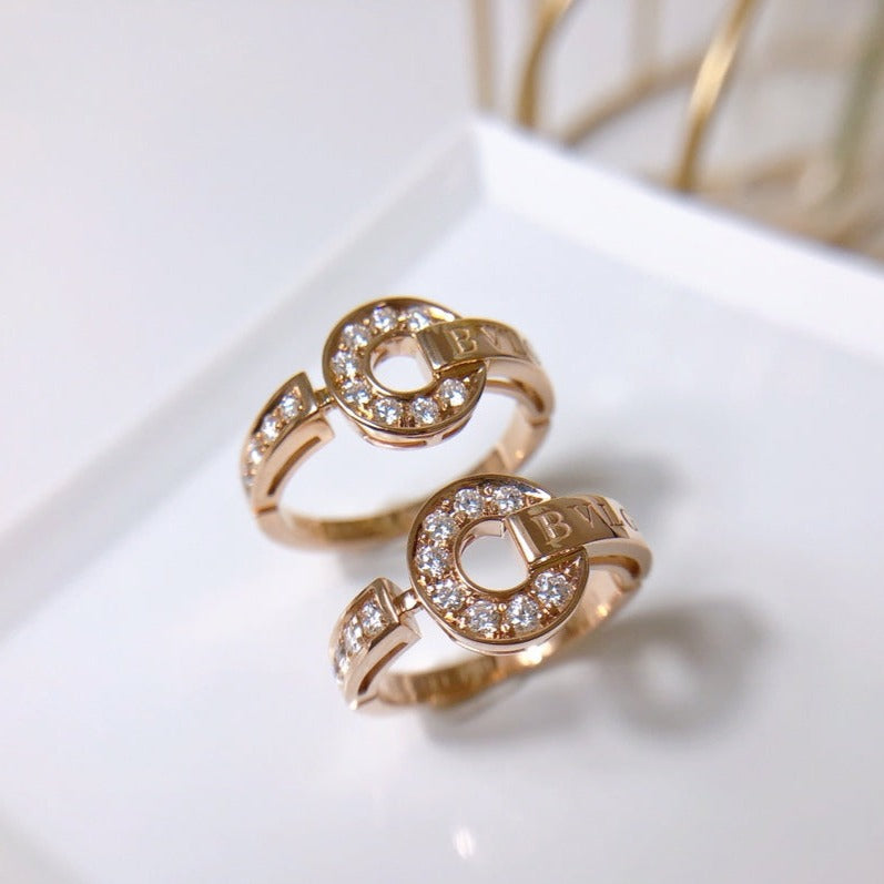 Bvlgari DREAM RING PINK GOLD DIAMOND