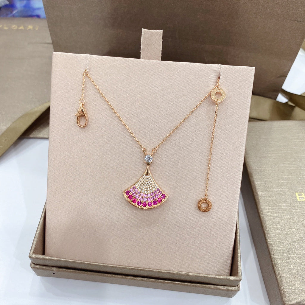 Bvlgari DREAM NECKLACE PINK SAPPHIRES