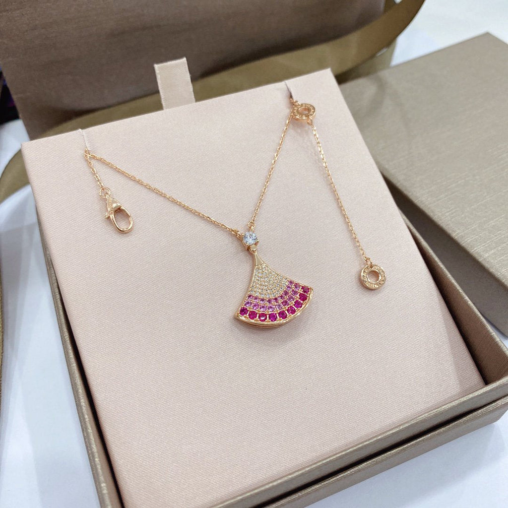 Bvlgari DREAM NECKLACE PINK SAPPHIRES