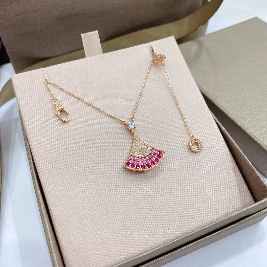 Bvlgari DREAM NECKLACE PINK SAPPHIRES