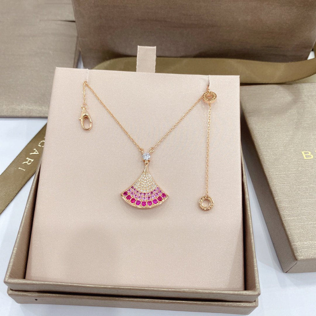 Bvlgari DREAM NECKLACE PINK SAPPHIRES