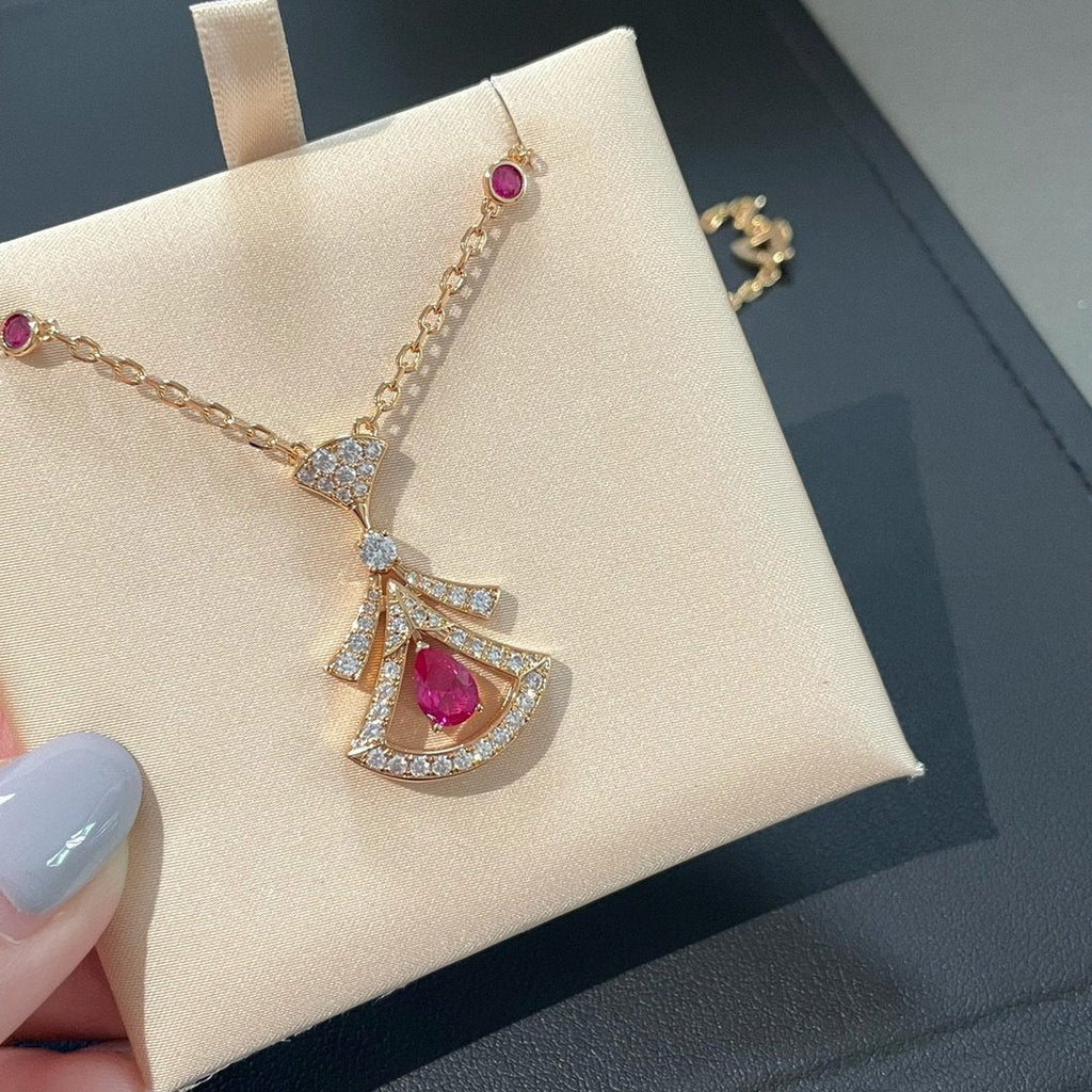 Bvlgari DREAM NECKLACE RUBY DIAMOND