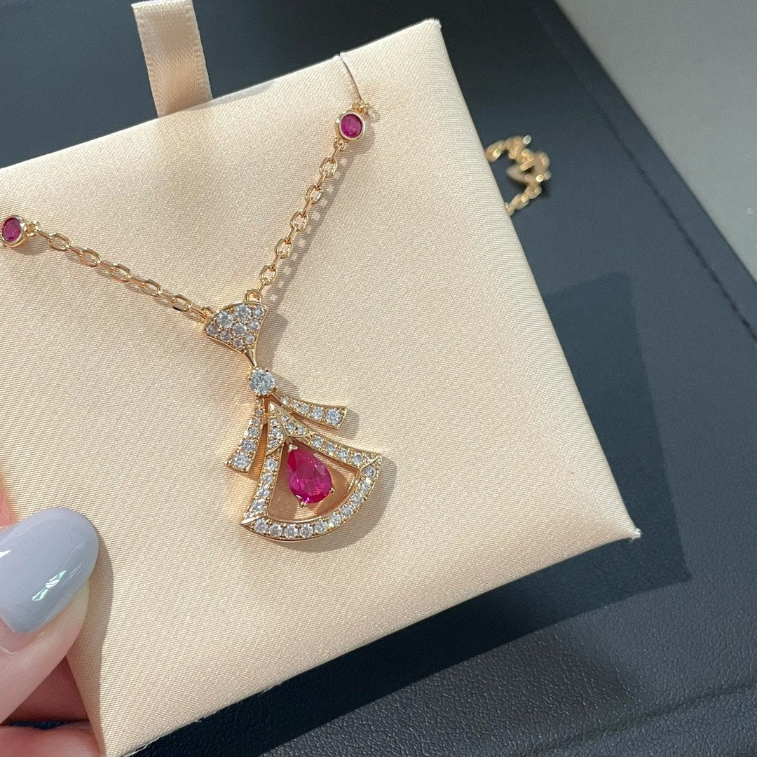 Bvlgari DREAM NECKLACE RUBY DIAMOND