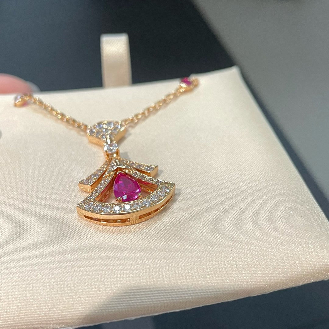 Bvlgari DREAM NECKLACE RUBY DIAMOND