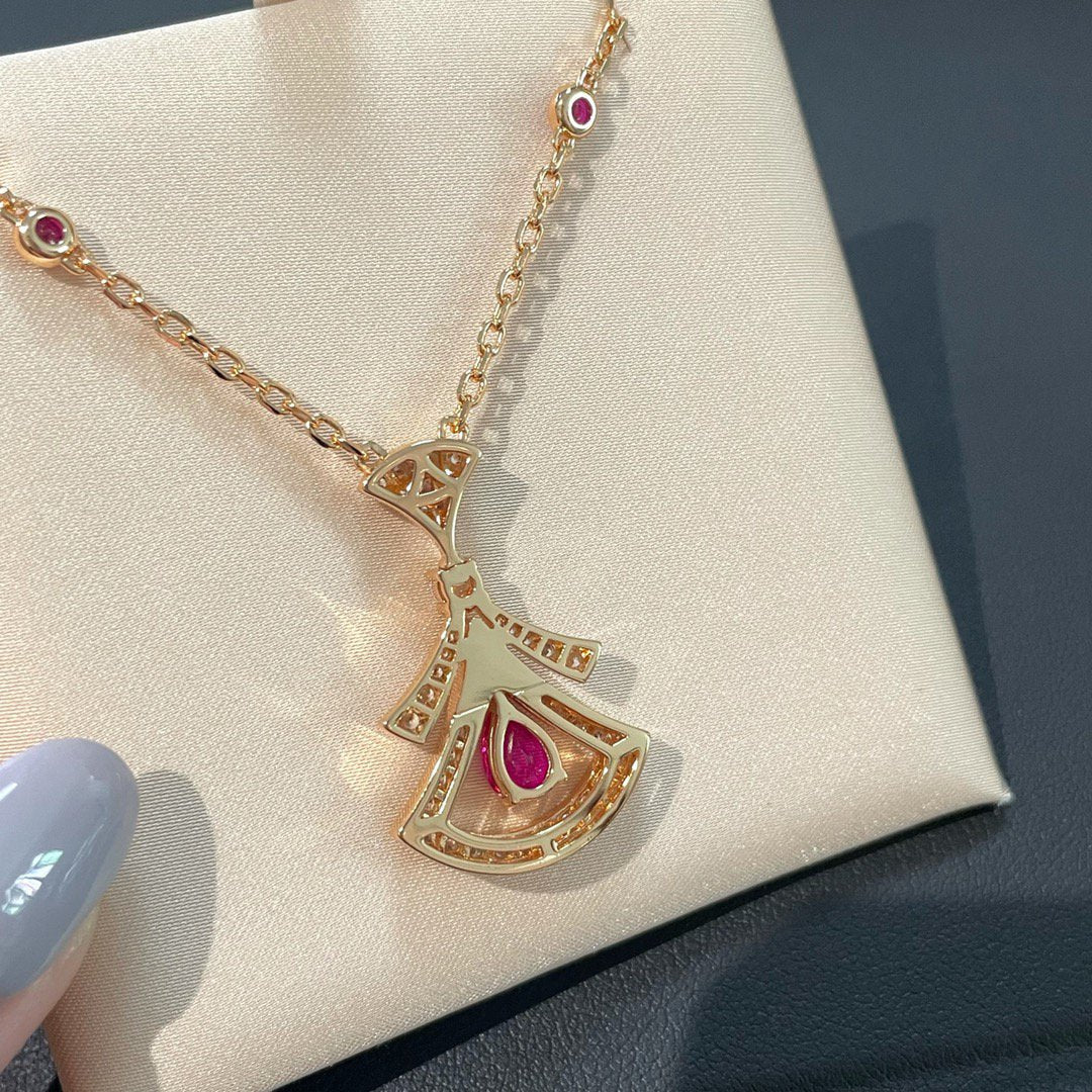 Bvlgari DREAM NECKLACE RUBY DIAMOND