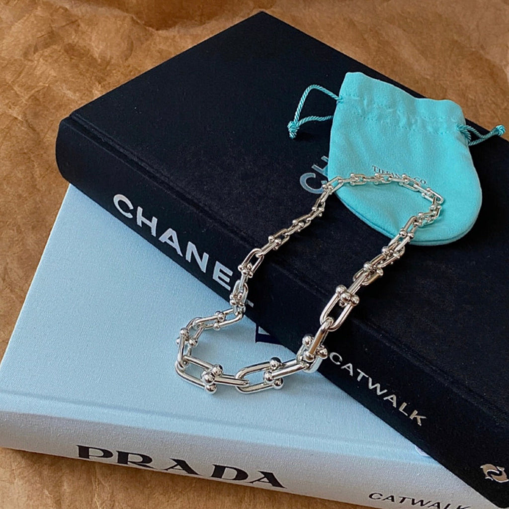 TIFFANY & CO. HARDWEAR SILVER CHOKER