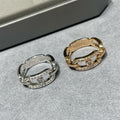 MESSIKA MOVE LINK DIAMOND PAVED RING