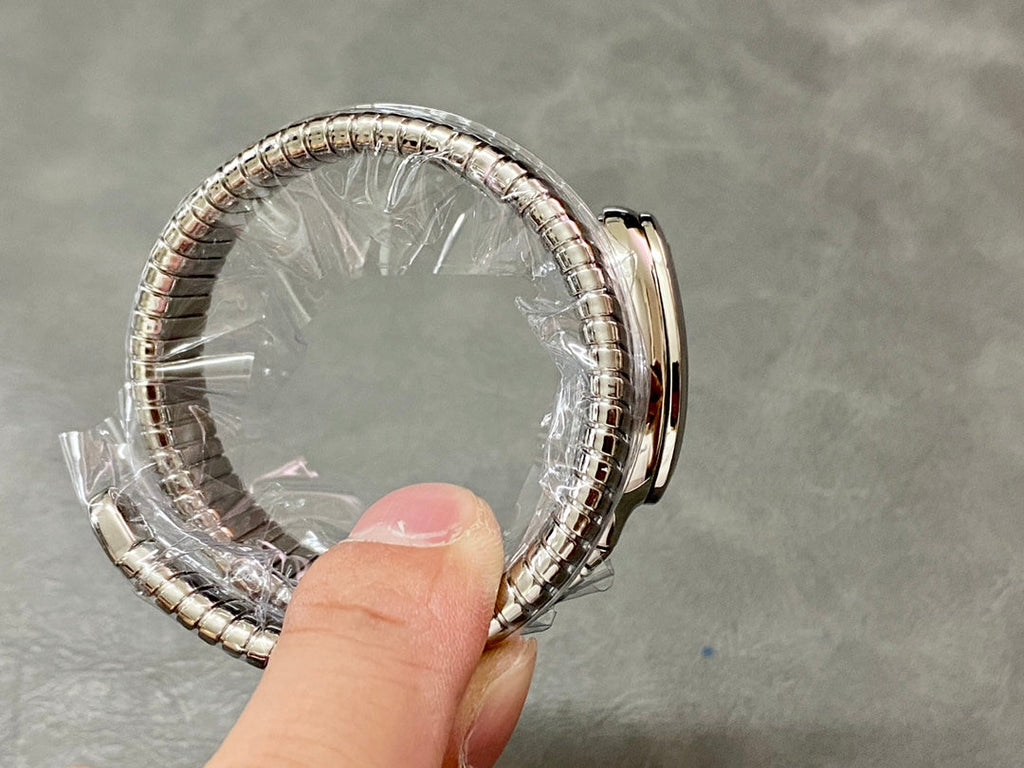 BVLGARI SERPENTI SPIGA SILVER GREY DIAL