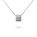 Van Cleef & Arpels PERLEE PEDANT SIVLER DIAMOND NECKLACE