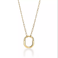 TIFFANY & CO. LOCK NECKLACE GOLD