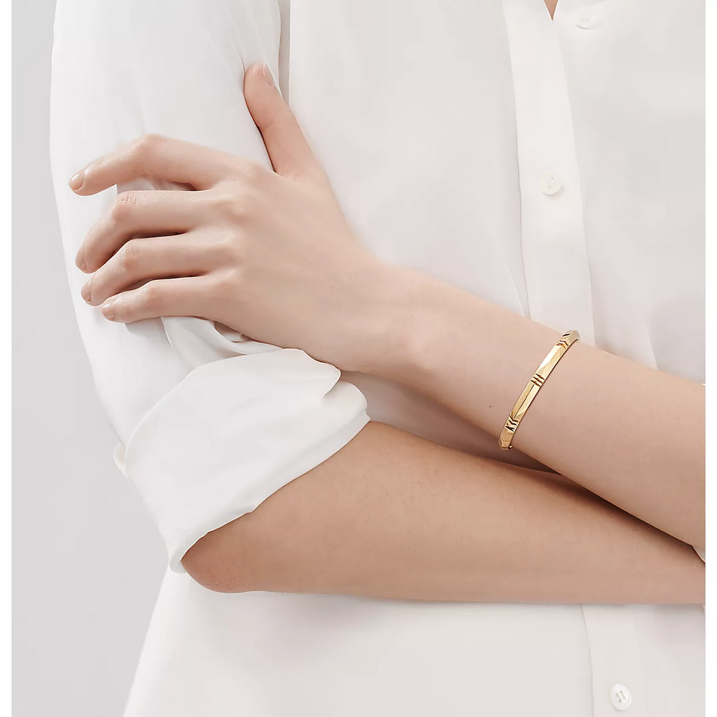 TIFFANY & CO. ATLAS X GOLD BRACELET