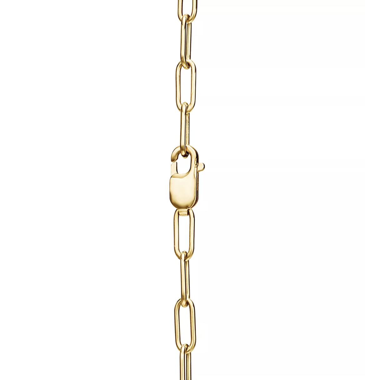 TIFFANY & CO. LOCK NECKLACE GOLD