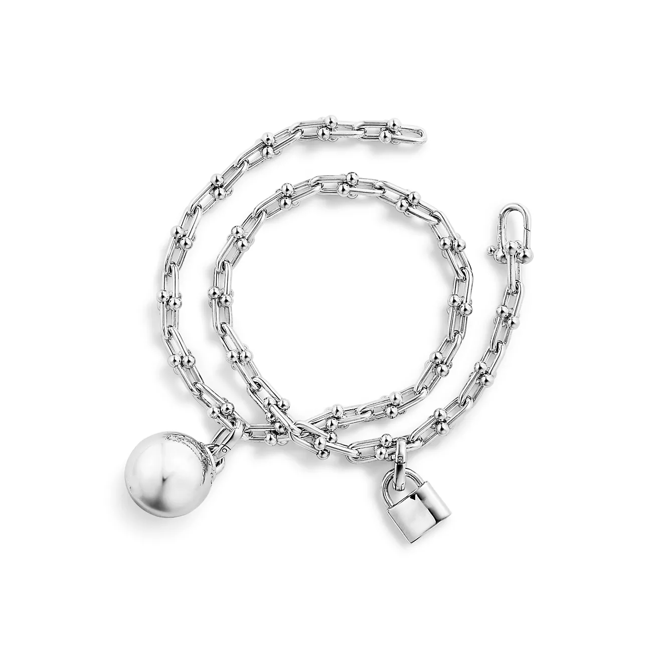 TIFFANY & CO. HARDWEAR SMALL WRAP SILVER BRACELET