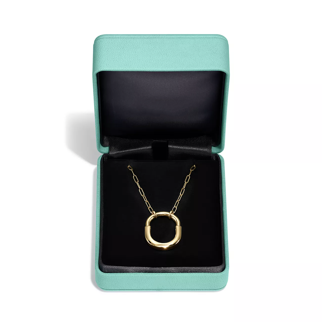 TIFFANY & CO. LOCK NECKLACE GOLD