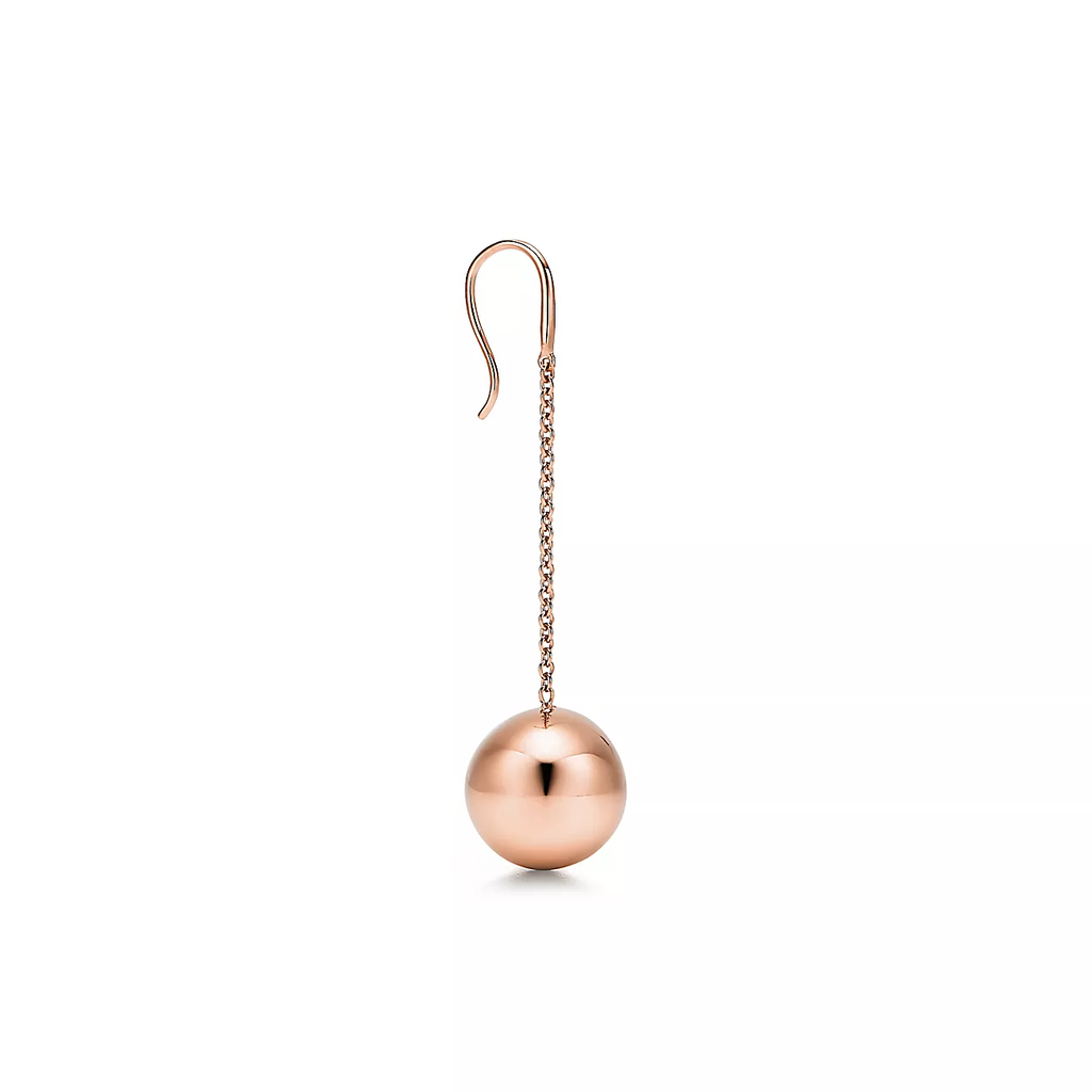 TIFFANY & CO. BALL HOOK EARRINGS