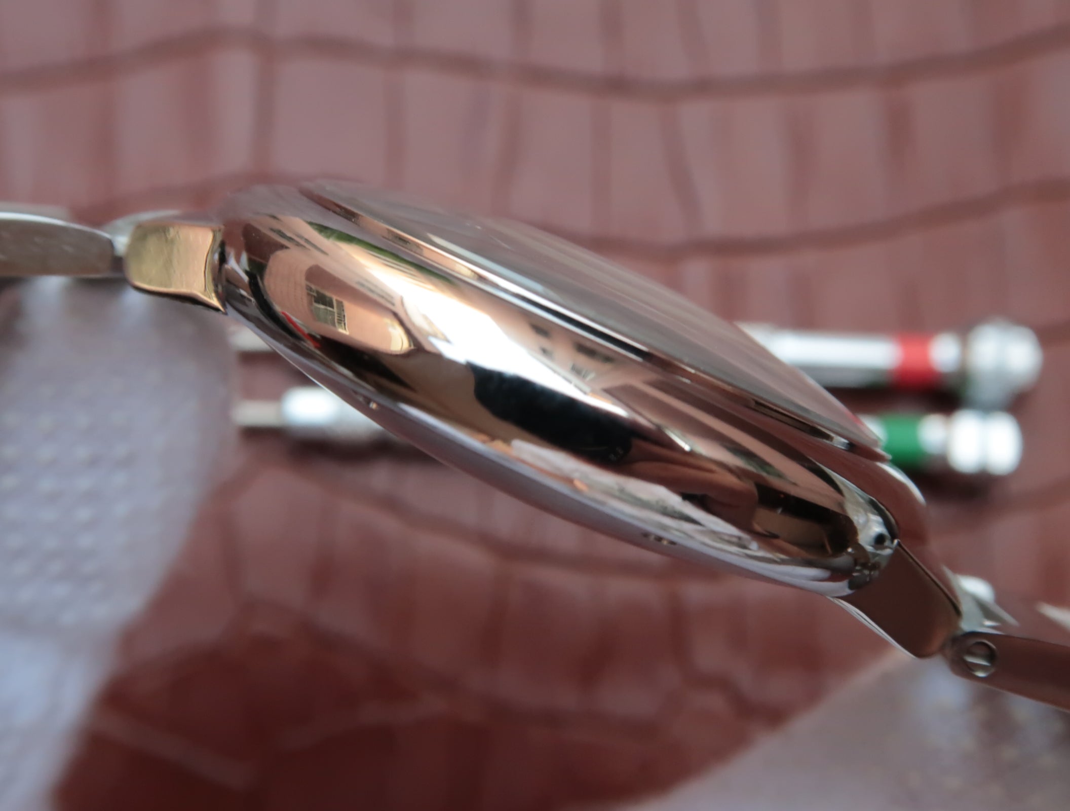 CARTIER BALLON BLEU DATE 42 SILVER DIAL DIAMOND NUMERALS
