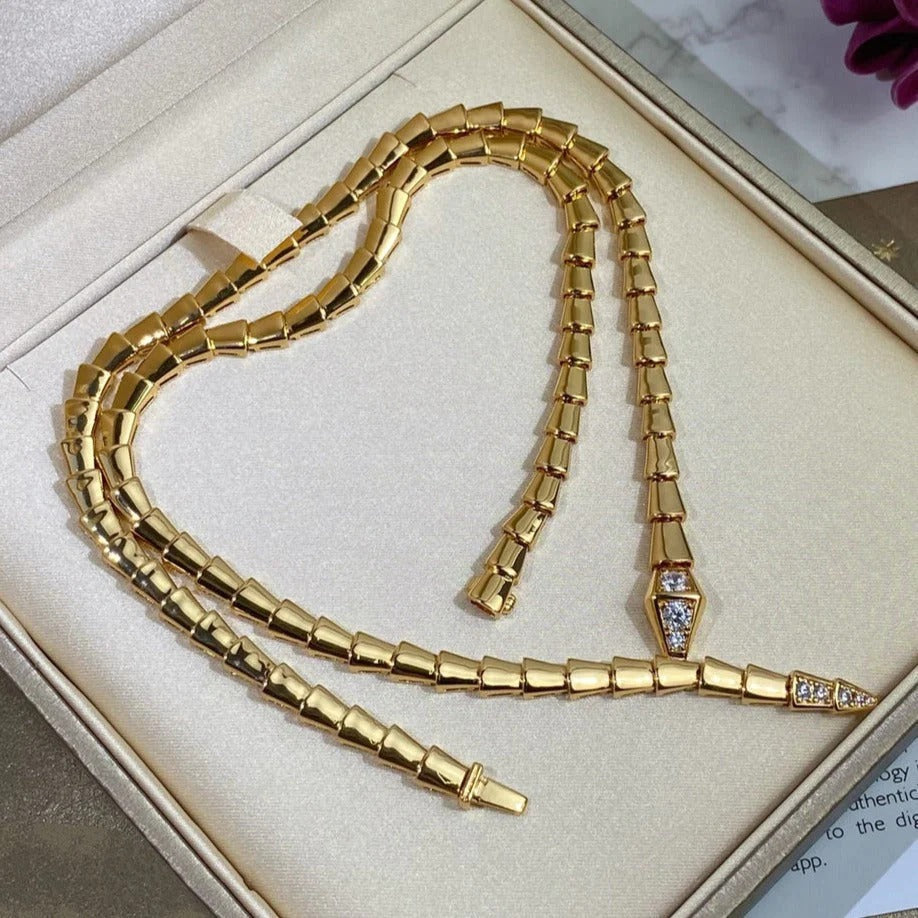 Bvlgari SERPENTI DIAMOND NECKLACE