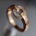 Bvlgari DREAM RING PINK GOLD 1 DIAMOND