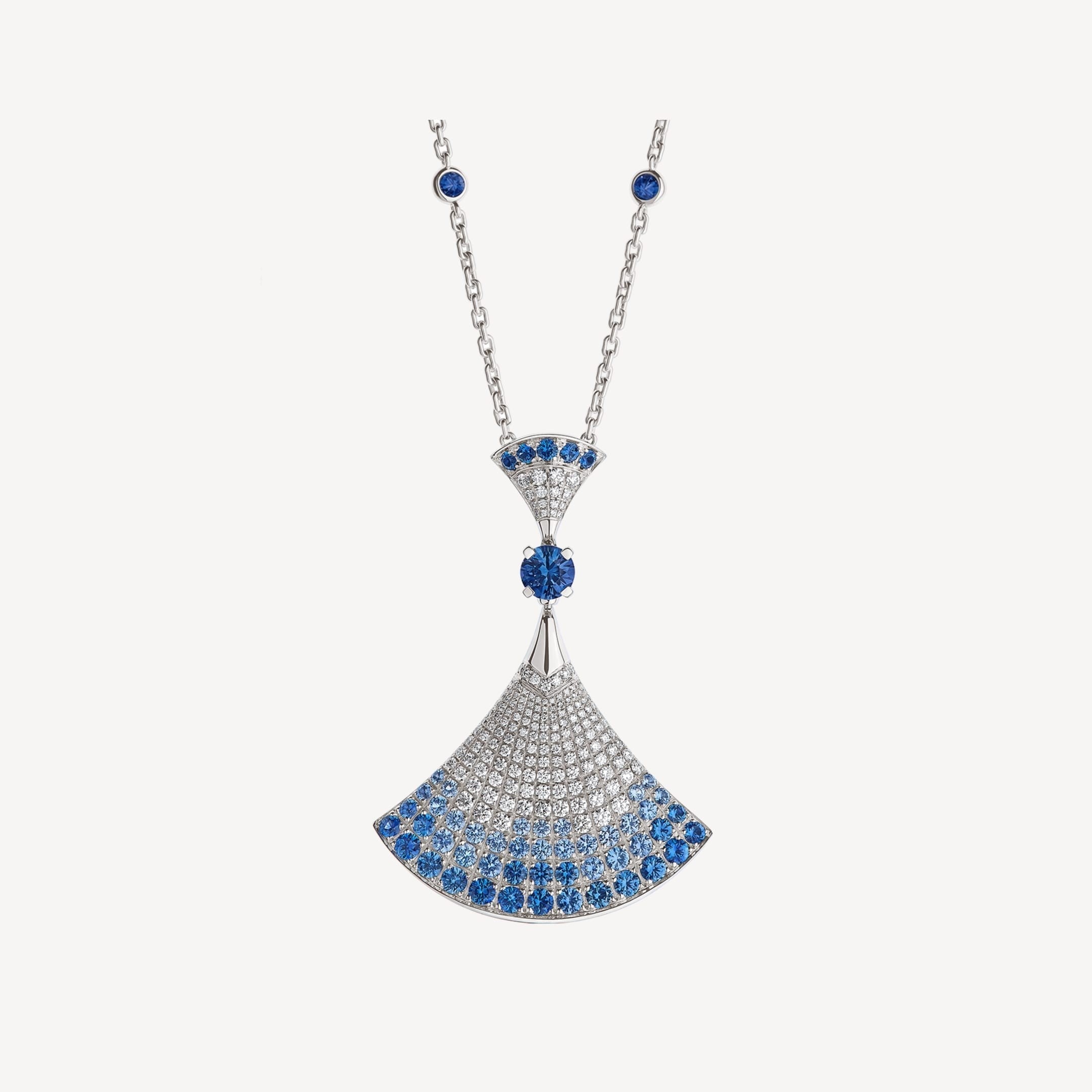 Bvlgari DREAM NECKLACE AGATE SILVER DIAMOND