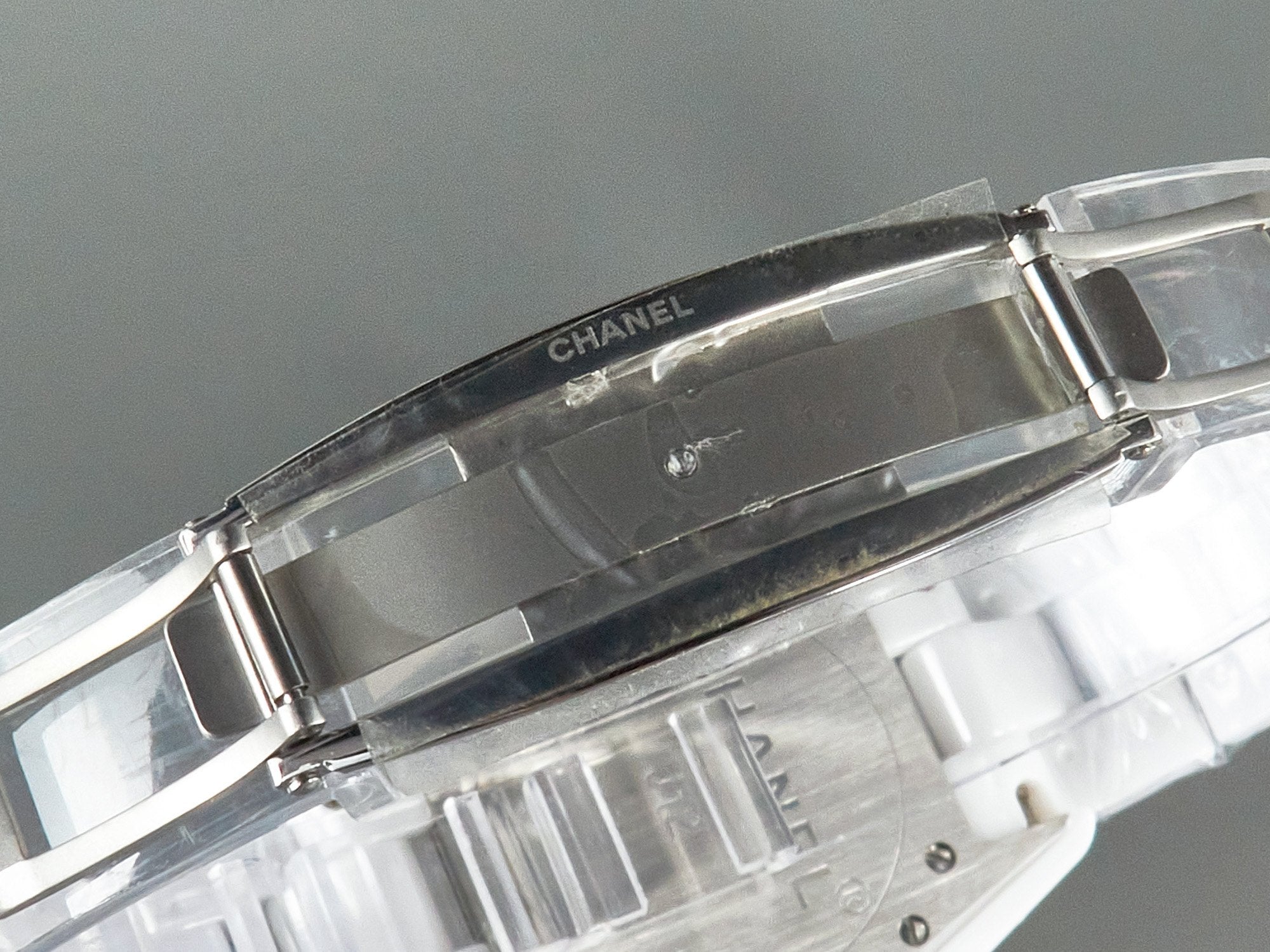 CHANEL J12 Automatic White Ceramic Black Diamond Numerals Mop Dial