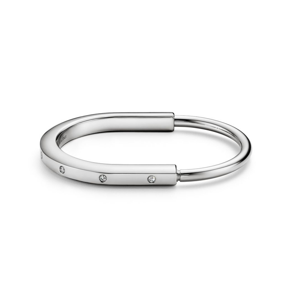 TIFFANY & CO. LOCK BRACELET 8 DIAMOND