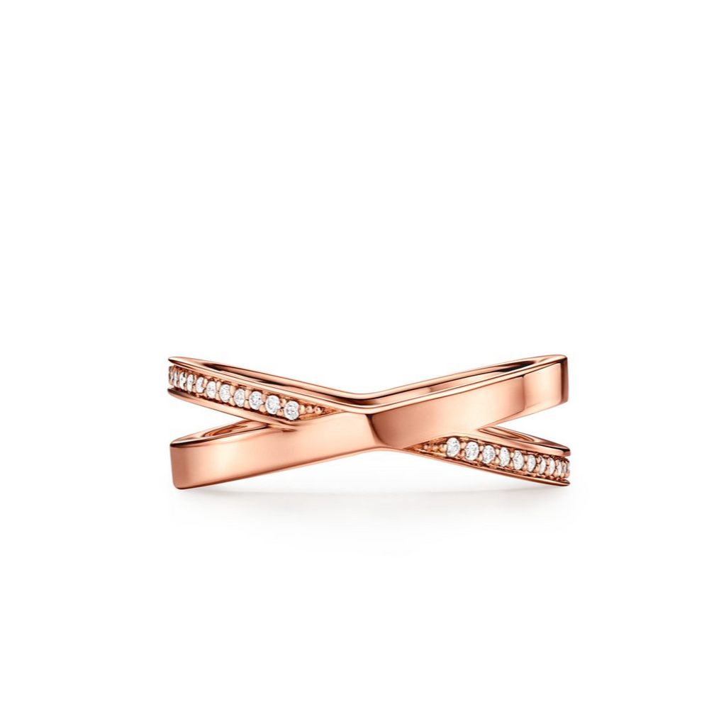 TIFFANY & CO. ATLAS X DIAMOND RING