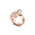 TIFFANY & CO. T1 WIDE 4.5MM DIAMOND RING