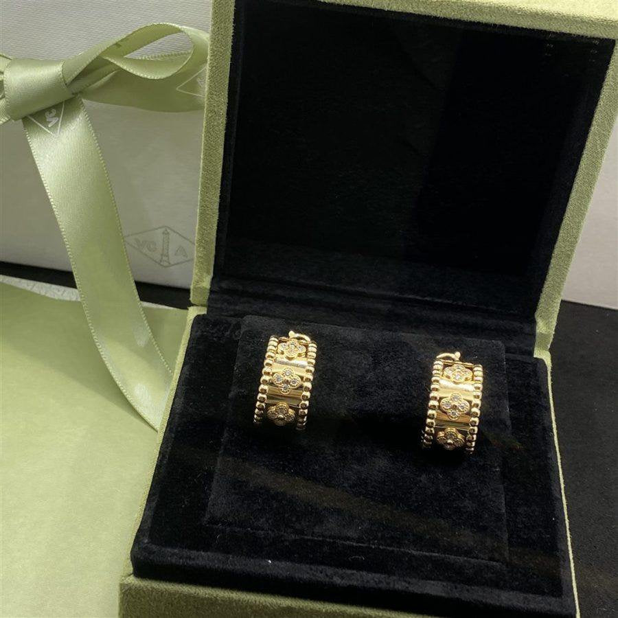 Van Cleef & Arpels PERLEE DIAMOND EARRINGS